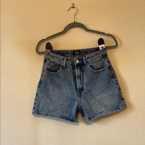 Women's Blue Denim Shorts